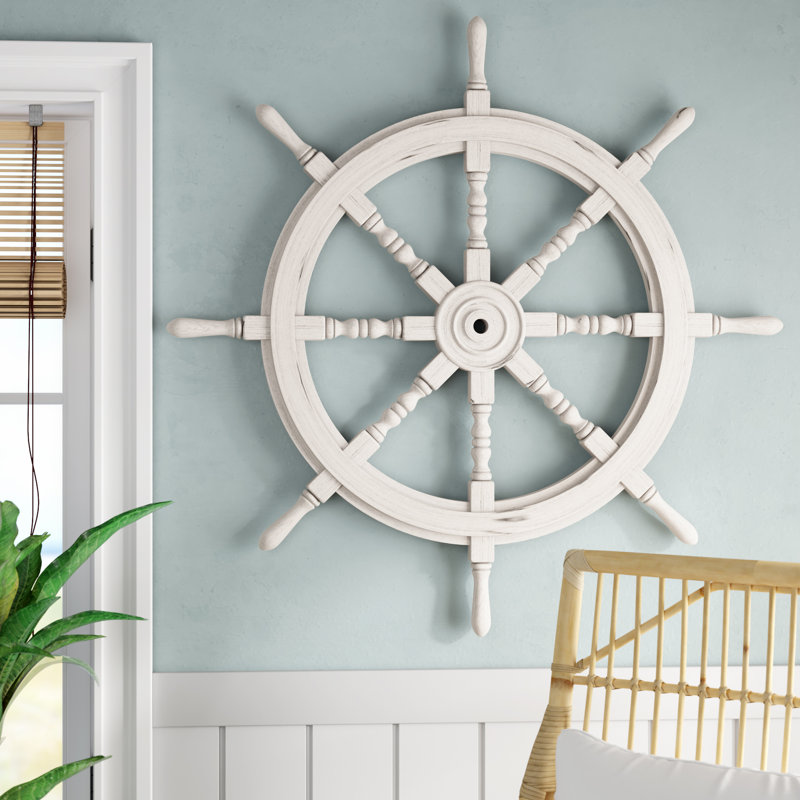 Breakwater Bay Ship Steering Wheel Wall Décor & Reviews Wayfair